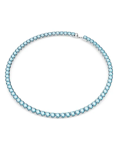 Matrix Crystal Tennis Necklace