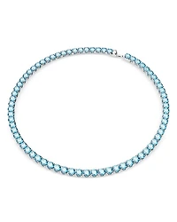 Matrix Crystal Tennis Necklace