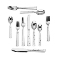 Larabee Dot 20-piece Flatware Set
