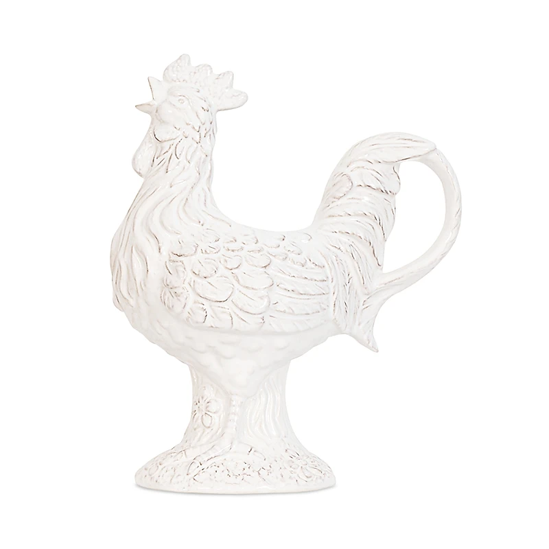 Juliska Clever Creatures Rousseau Rooster Pitcher