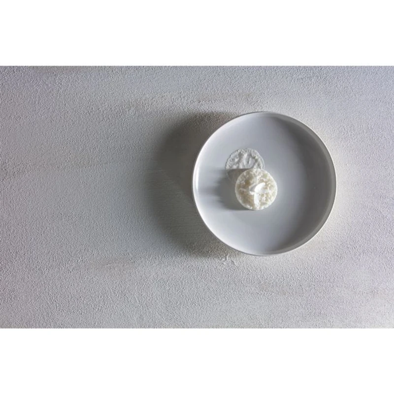 Cloud Terre® 8.5" Coupe Salad Plate, White, Set of 4