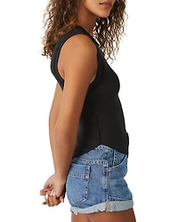 Kate Ribbed Tee