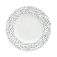 Fortessa Amanda Grey Embossed Bread & Butter Plate, Set of 4