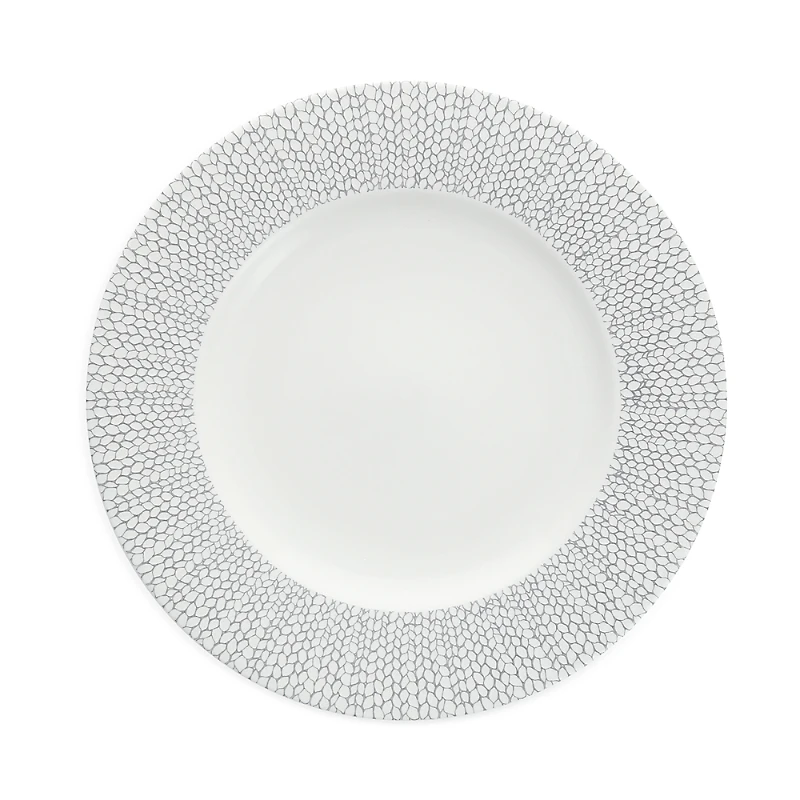 Fortessa Amanda Embossed Dinner Plate, Set of 4
