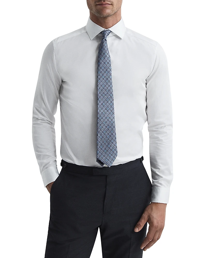 Reiss Remote Slim Fit Button Front Shirt