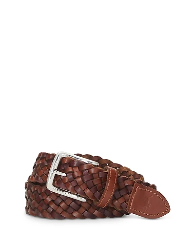 Polo Ralph Lauren Braided Leather Belt