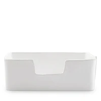 Vietri Melamine Lastra White Guest Towel Holder