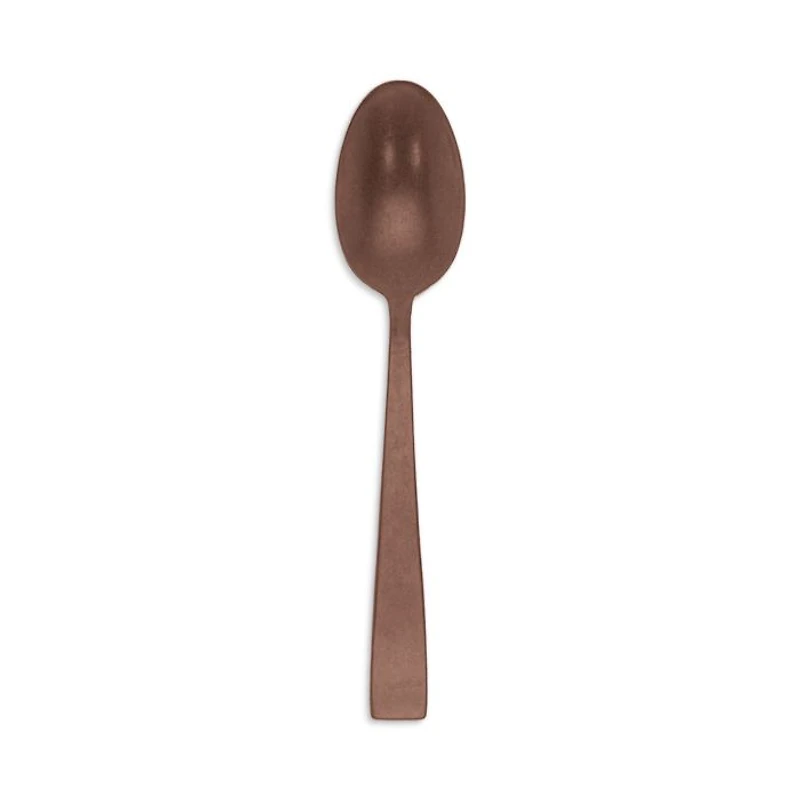 Flat Copper Stainless Steel Serving Spoon