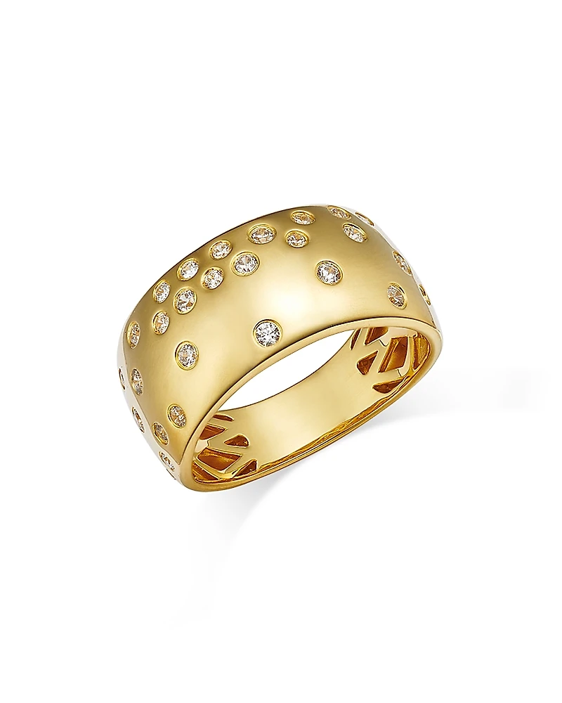 Bloomingdale's Fine Collection Diamond Bezel Band