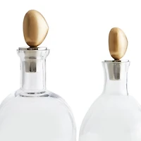 Stavros Glass Decanters, Set of 2
