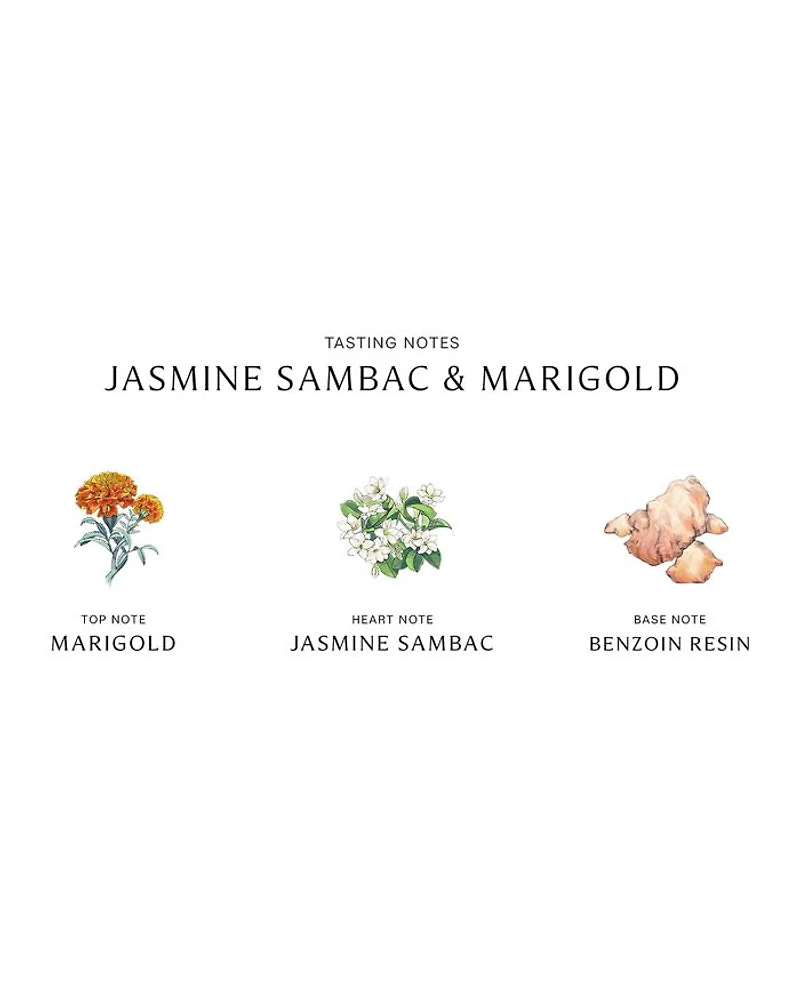 Jasmine Sambac & Marigold Home Candle