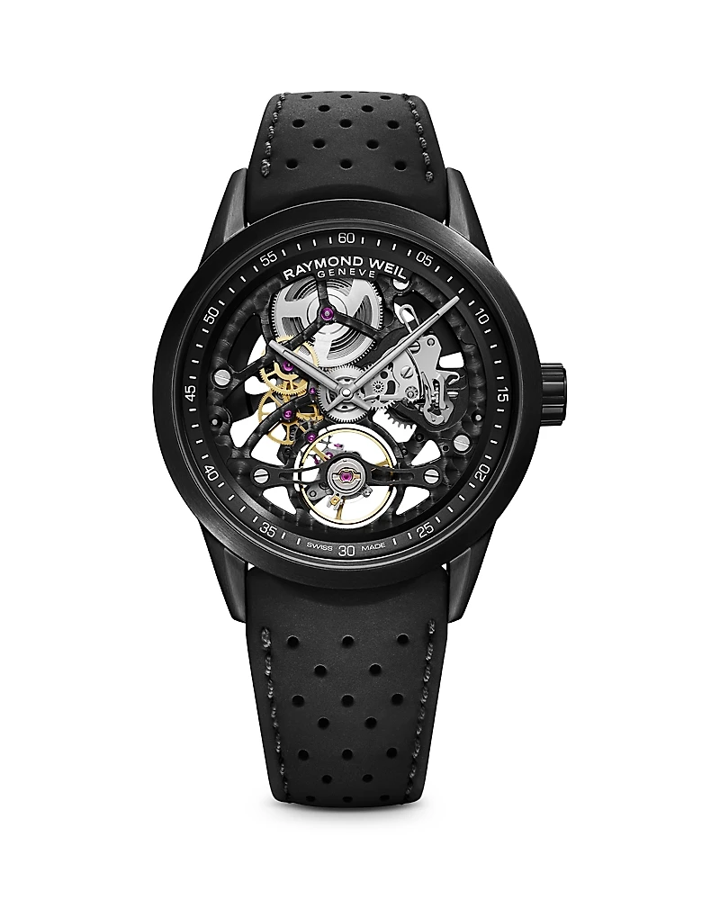 Raymond Weil Freelancer Skeleton Watch, 42mm