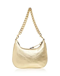 Leather Logo Hobo