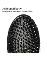 Polish & Shine Premium Faux Boar & Nylon Oval Hairbrush