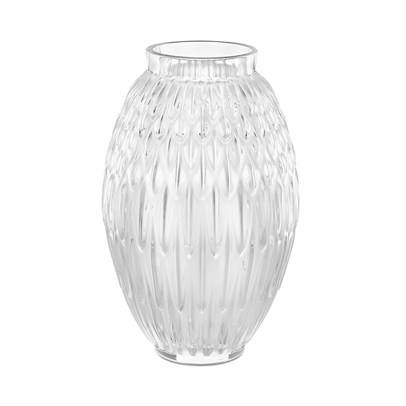 Lalique Plumes Vase