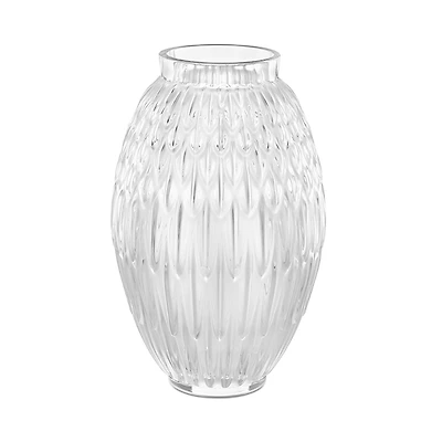 Lalique Plumes Vase
