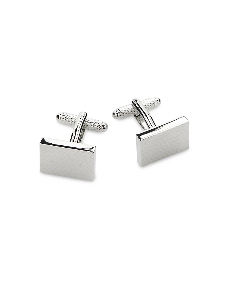 The Men's Store at Bloomingdale's Laser Tile Square Cufflinks - Exclusive