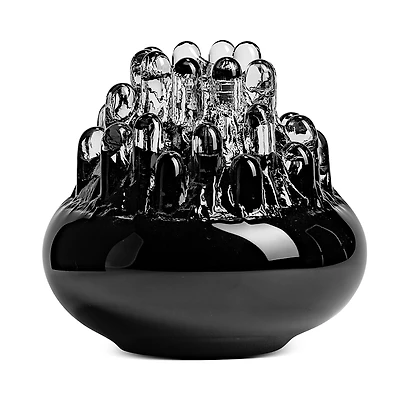 Kosta Boda Polar Large Black Sculpture