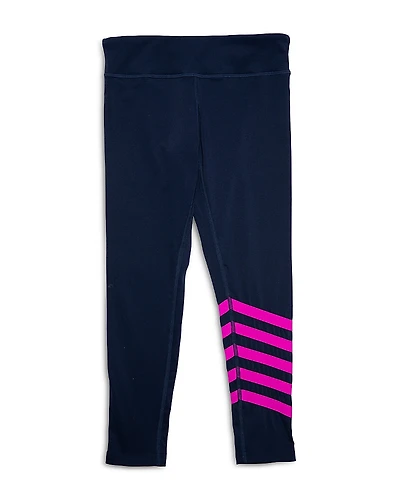 Worthy Threads Girls Leggings with Stripes - Little Kid, Big Kid