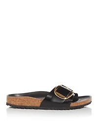 Women's Madrid High Shine Big Buckle Sandals