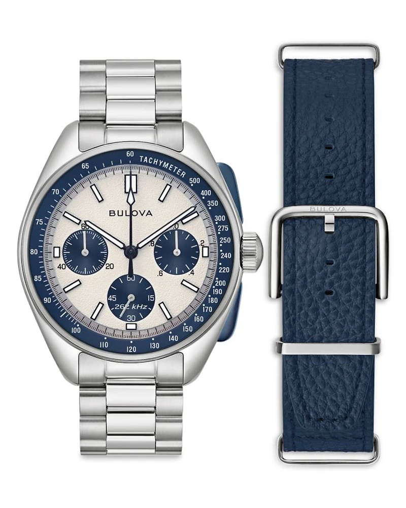 Archive Lunar Pilot Chronograph Gift Set, 43.5mm