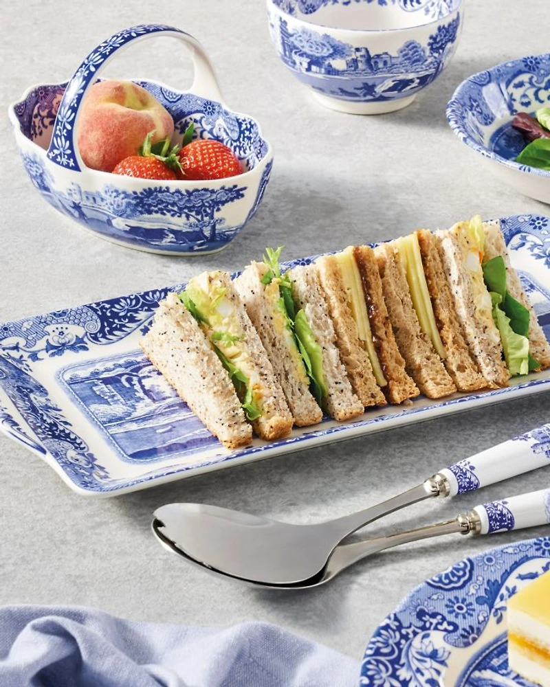 Blue Italian Sandwich Tray