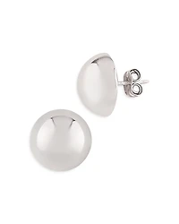 Bloomingdale's Fine Collection Sterling Silver Button Stud Earrings
