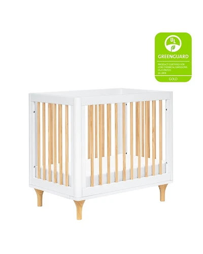 Lolly 4 in 1 Convertible Mini Crib and Twin Bed with Toddler Bed Conversion Kit