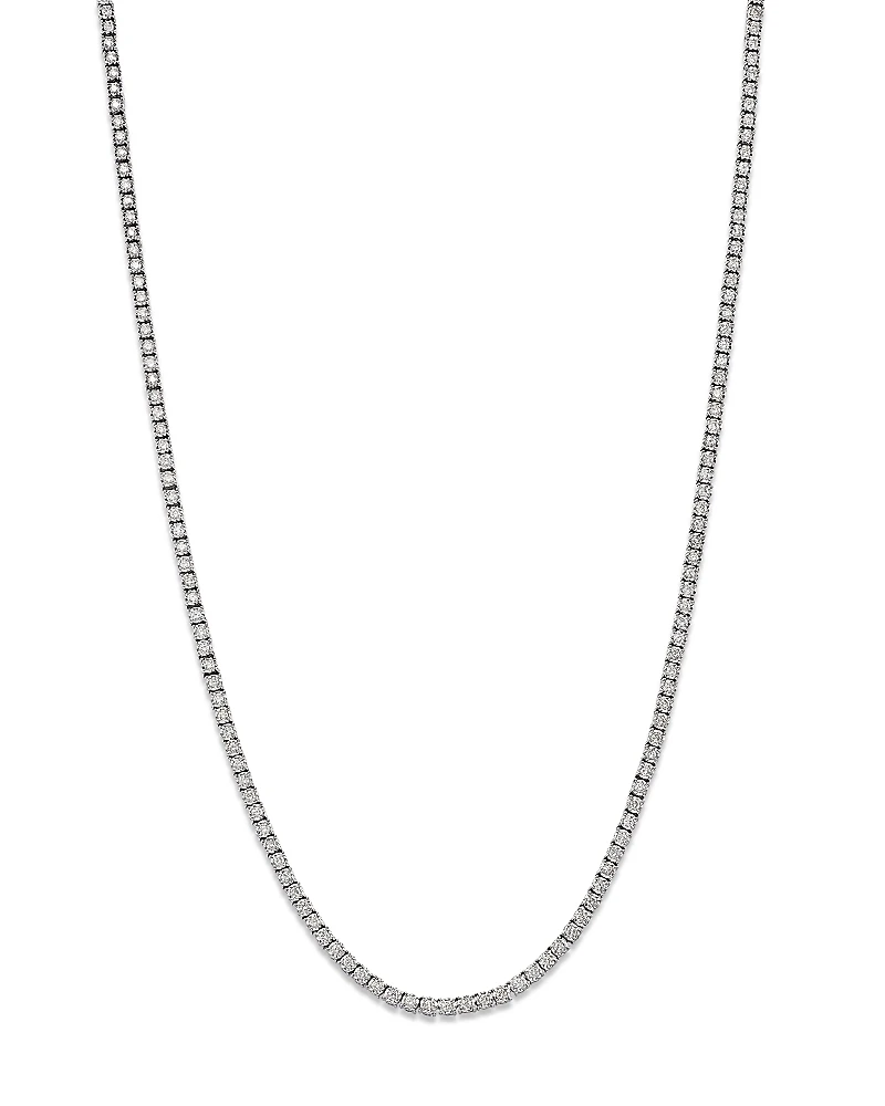Bloomingdale's Fine Collection Diamond Classic Tennis Necklace