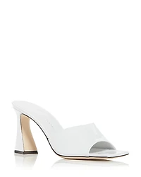 Guiseppe Zanotti Women's Square Toe High Heel Slide Sandals