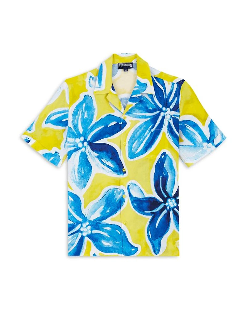 Chelly Macro Raiatea Regular Fit Button Down Camp Shirt
