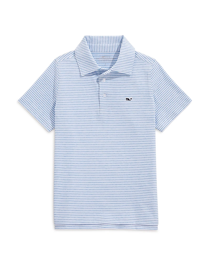 Vineyard Vines Boys' Bradley Striped Polo - Little Kid, Big Kid