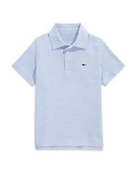 Vineyard Vines Boys' Bradley Striped Polo - Little Kid, Big Kid