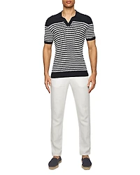 Orlebar Brown Cornell Tailored Fit Linen Trousers