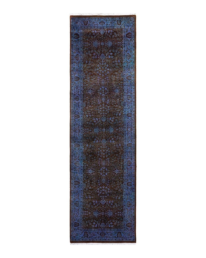 Bloomingdale's Fine Vibrance M1416 Runner Area Rug, 3' x 10'9
