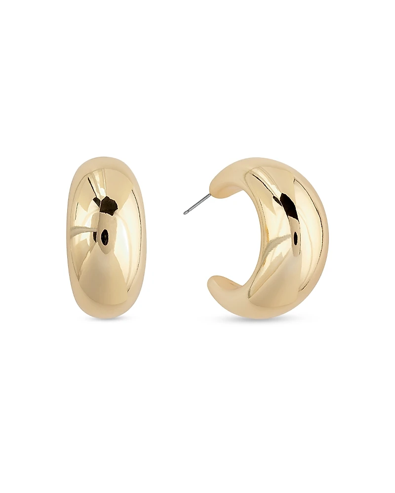 Shashi Tsuki C Hoop Earrings
