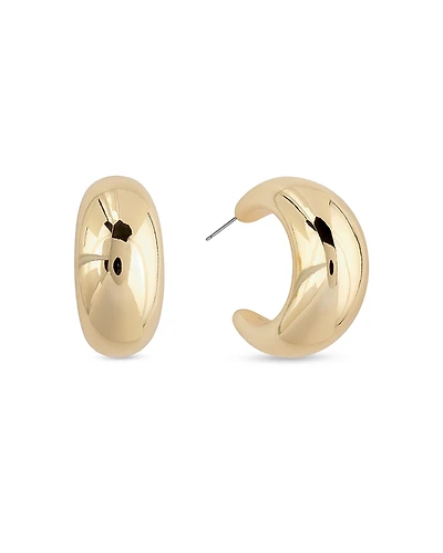 Shashi Tsuki C Hoop Earrings