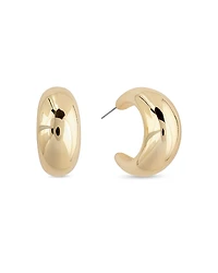 Shashi Tsuki C Hoop Earrings