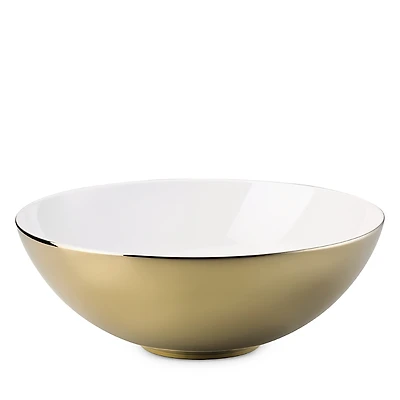 Rosenthal Tac Skin Gold Vegetable Bowl, 10.25