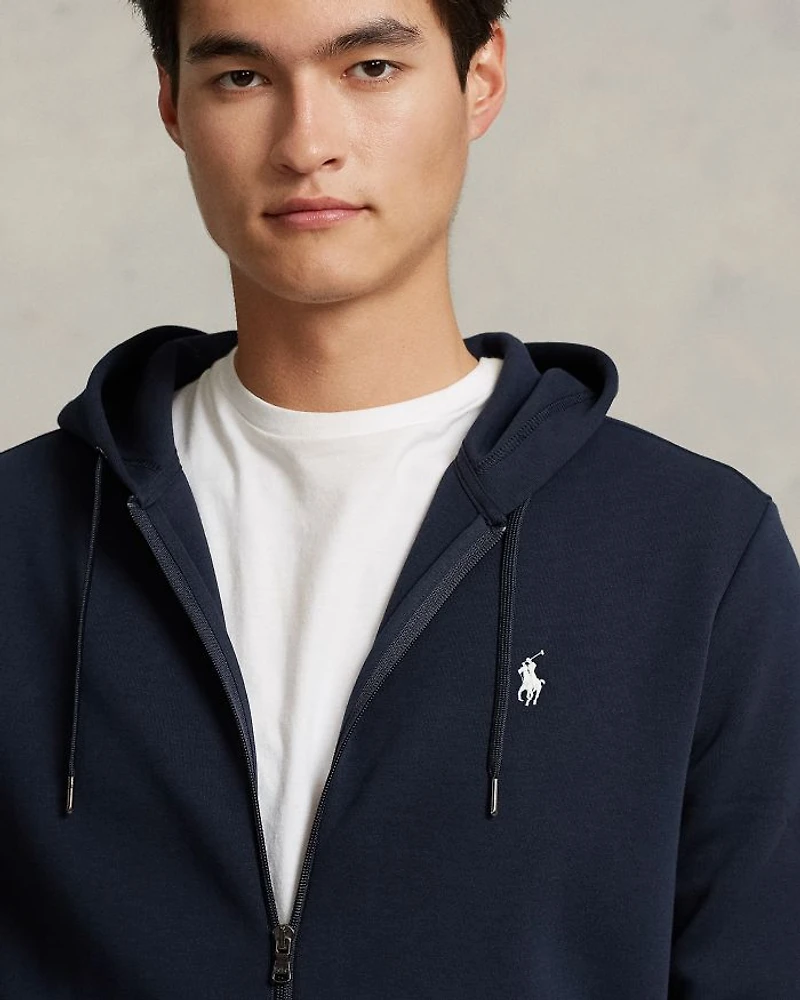 Double Knit Full Zip Hoodie