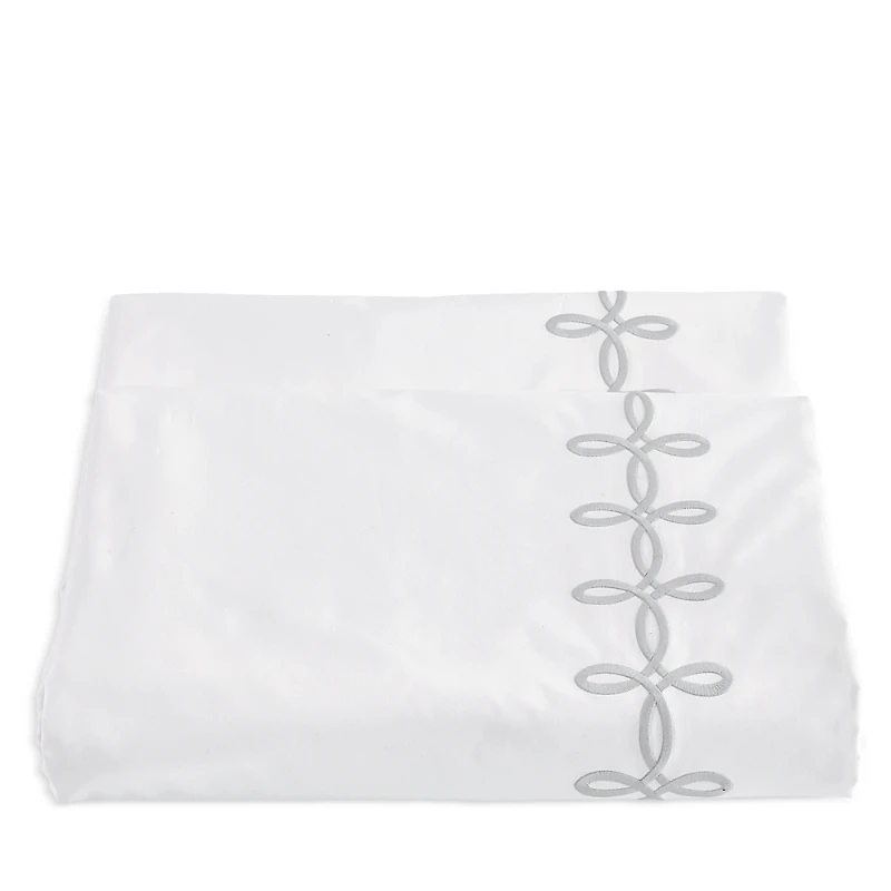 Matouk Gordian Knot Percale Duvet Cover