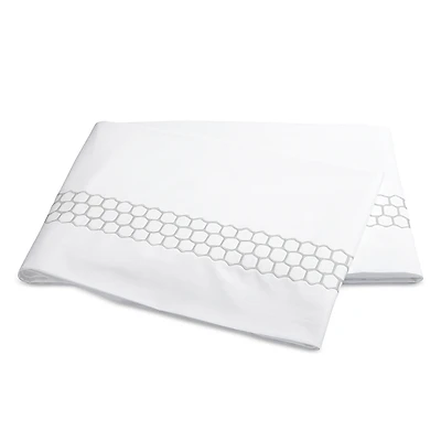 Matouk Liana Flat Sheet, Full/Queen