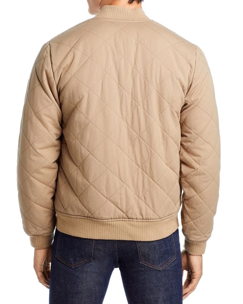 Peninsula Quilted Bomber Jacket