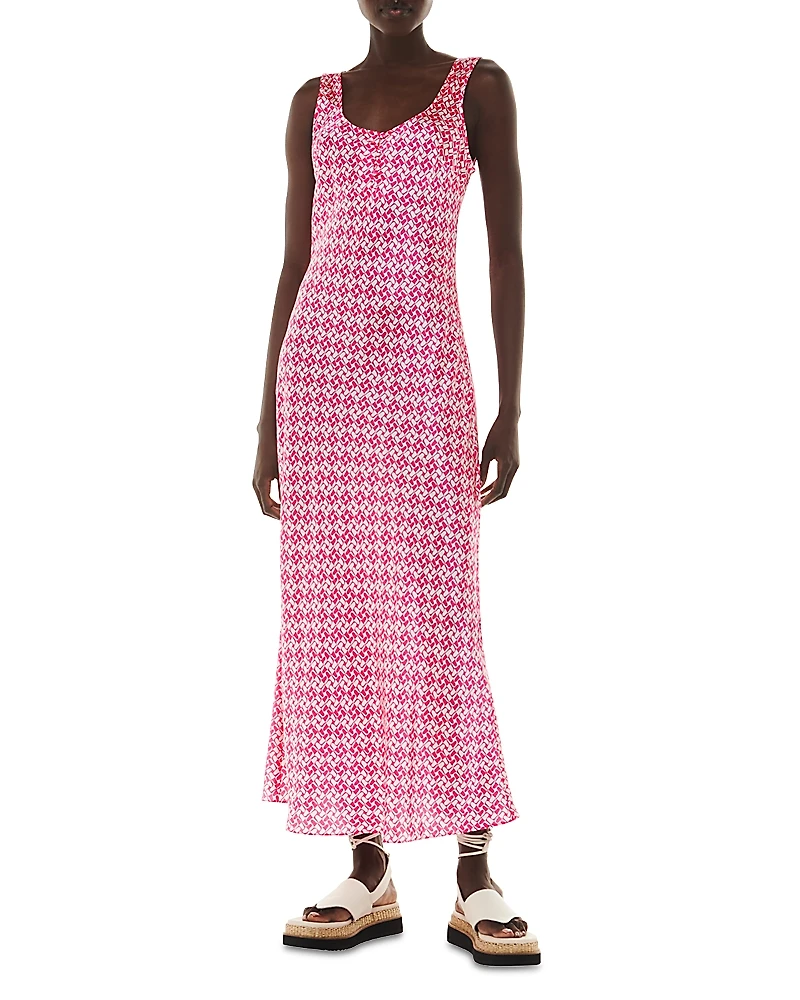 Whistles Cindy Two Tone Dress