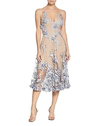 Dress the Population Audrey Floral Midi