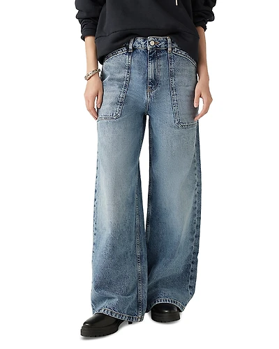 ba & sh Mellou Wide Leg Jeans