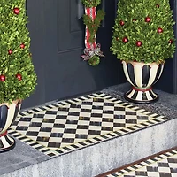 Courtly Check Floor Mat, 2' x 3'