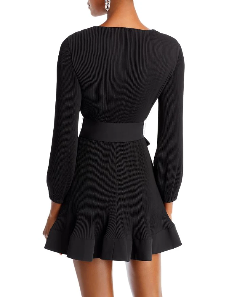 Liv Belted Pleated Dress