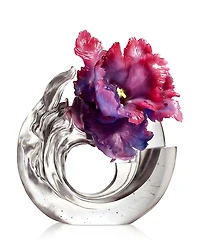 Liuli Sunny Day Crystal Tulip Sculpture