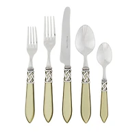 Aladdin Antique White 20 Piece Flatware Set